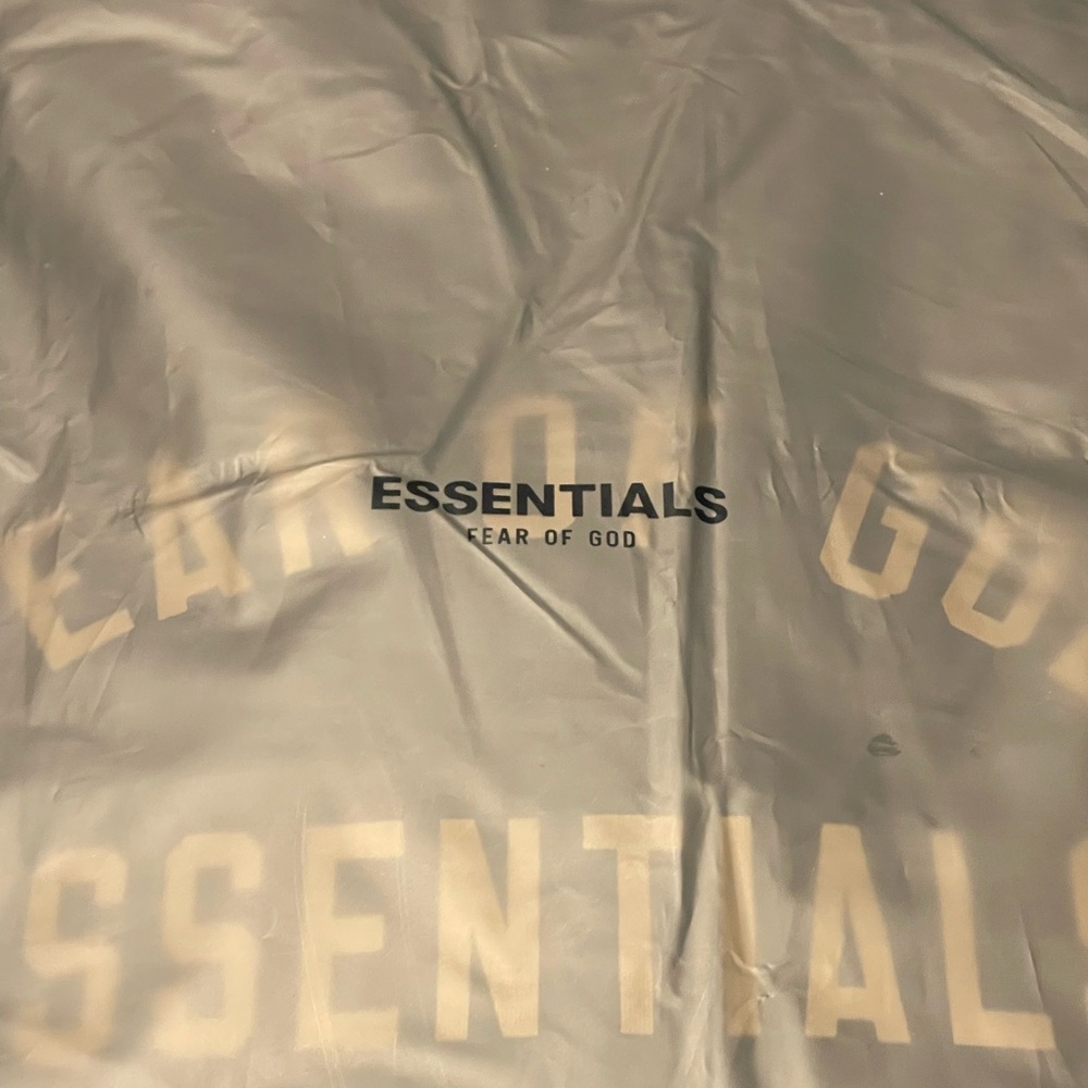 Fear of God Essentials Black Fleece Hoodie - Picture 3 of 9
